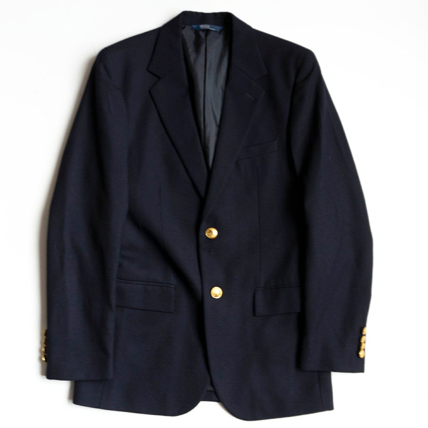 POLO RALPH LAUREN Classic Navy Blazer Jacket Size 170