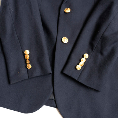 POLO RALPH LAUREN Classic Navy Blazer Jacket Size 170