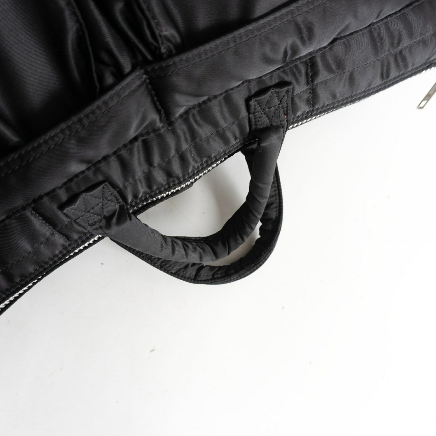 PORTER Black Nylon Tanker Short Helmet Bag ONE Size ONE SIZE