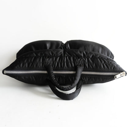 PORTER Black Nylon Tanker Short Helmet Bag ONE Size ONE SIZE