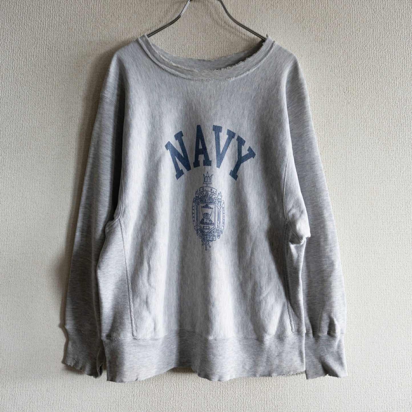CHAMPION 80s NAVY Reverse Weave Sweatshirt Size M