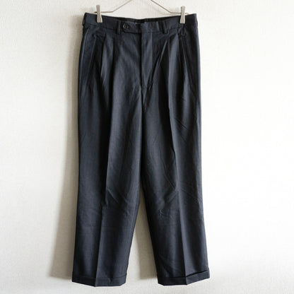 GIORGIO ARMANI Gray Stripe Slacks Trousers Size 40