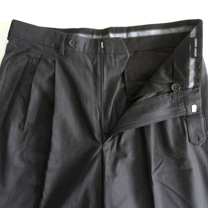 GIORGIO ARMANI Gray Stripe Slacks Trousers Size 40