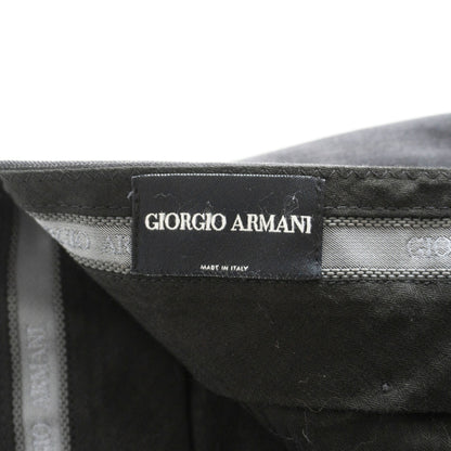 GIORGIO ARMANI Gray Stripe Slacks Trousers Size 40
