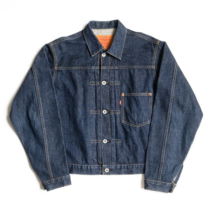LEVI'S 1st 506XX Big E Dark Indigo Denim Jacket Size 40