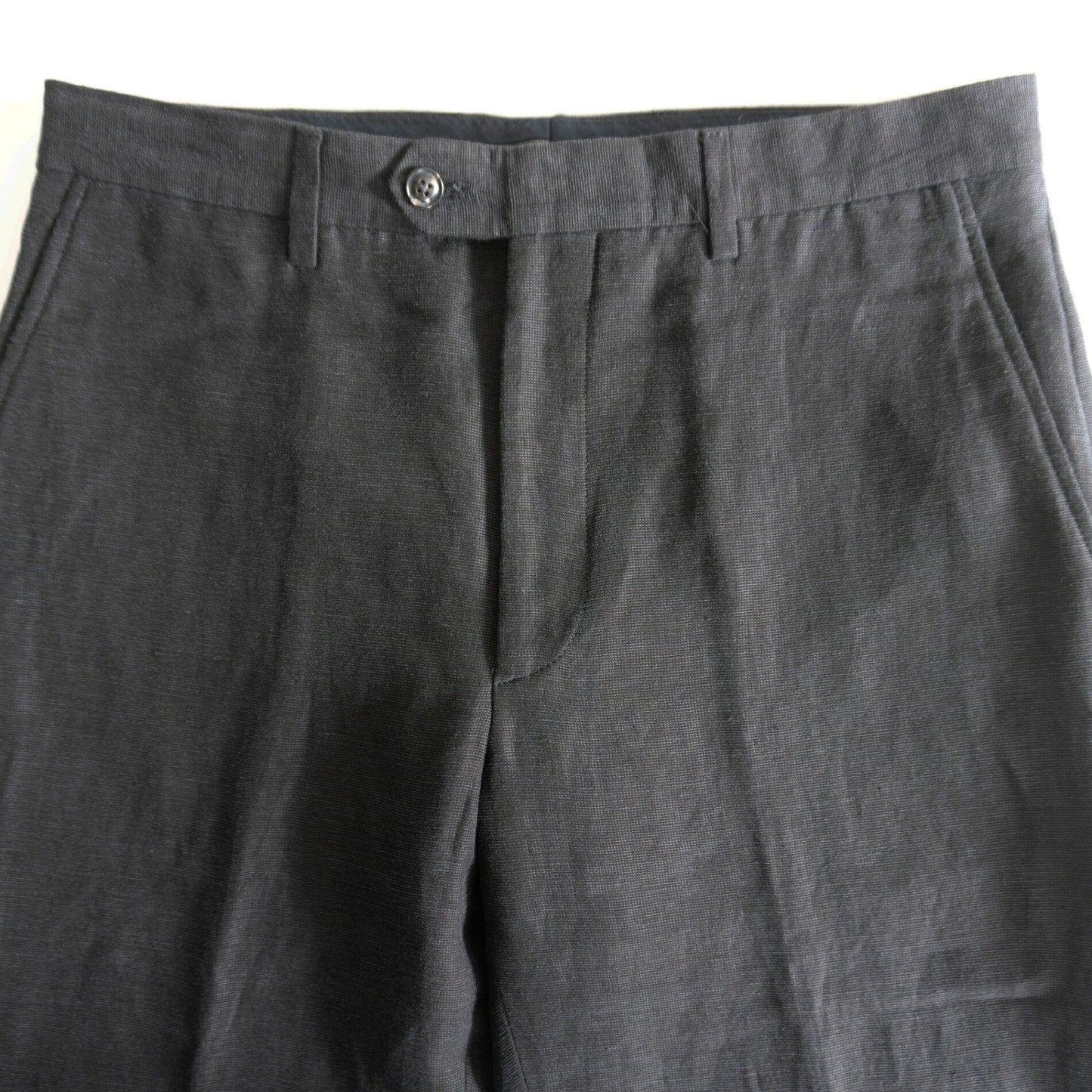 GIORGIO ARMANI Black Slacks Trousers Size 48