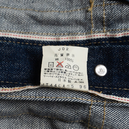 LEVI'S 1st 506XX Big E Dark Indigo Denim Jacket Size 40