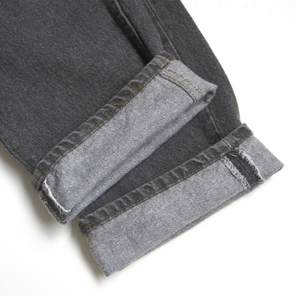 LEVI'S 90s 501 Pre-Dyed Black Denim Jeans USA Size 33×34