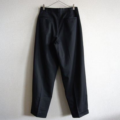 Y's for men 90s Black Wool Wide Slacks Size M