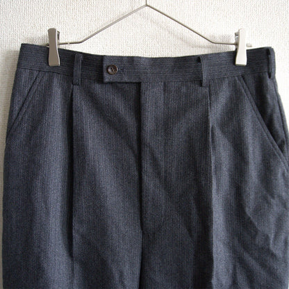 COMME des GARCONS HOMME Gray Wool Tweed Slacks Size S