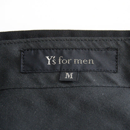 Y's for men 90s Black Wool Wide Slacks Size M