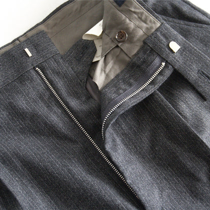 COMME des GARCONS HOMME Gray Wool Tweed Slacks Size S
