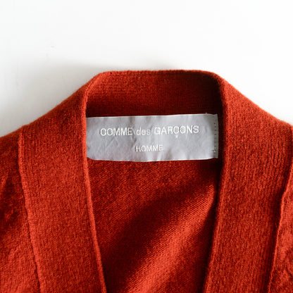 COMME des GARCONS HOMME 90s Archive Wool Cardigan Size L