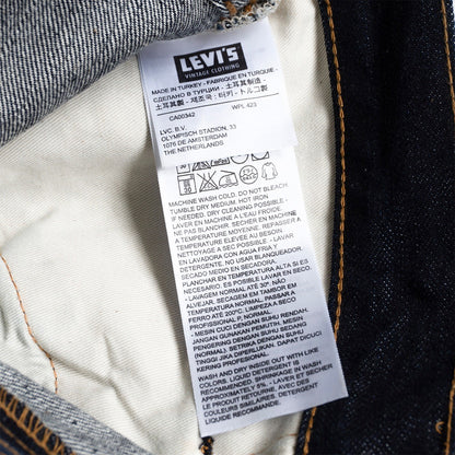 LEVI'S VINTAGE CLOTHING 505-0217 Big E Dark Size 33×34