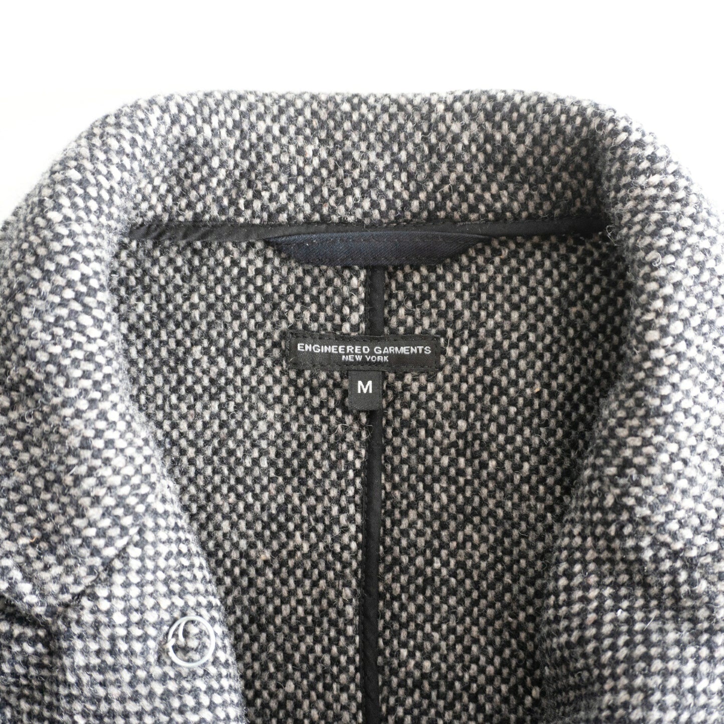 Engineered Garments Bedford Tweed Wool Peak Lapel Size M