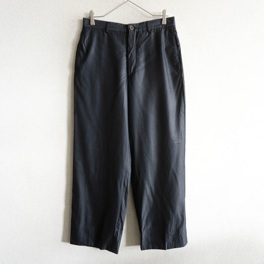 GIORGIO ARMANI Wool Rayon Black Slacks Size 46