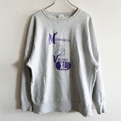 CHAMPION 80s Minnesota Vikings Reverse Weave Size XL