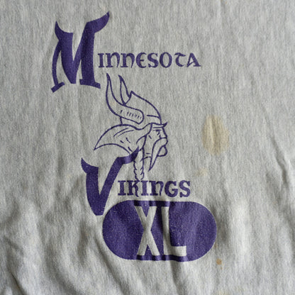 CHAMPION 80s Minnesota Vikings Reverse Weave Size XL