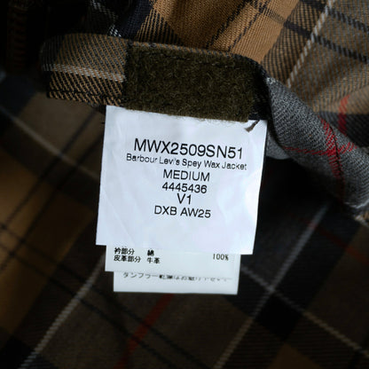 BARBOUR x Levi's Spey Wax Oiled Jacket Size M