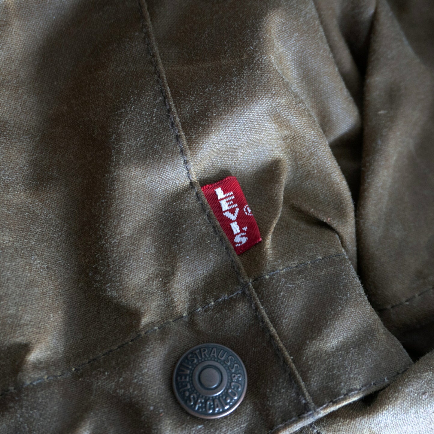 BARBOUR x Levi's Spey Wax Oiled Jacket Size M