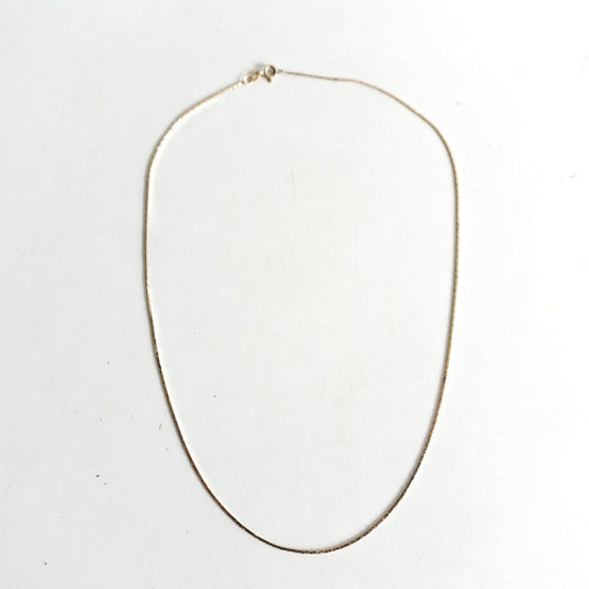 ITALIAN MADE Silver 925 Gold Snake Chain Size ONE SIZE