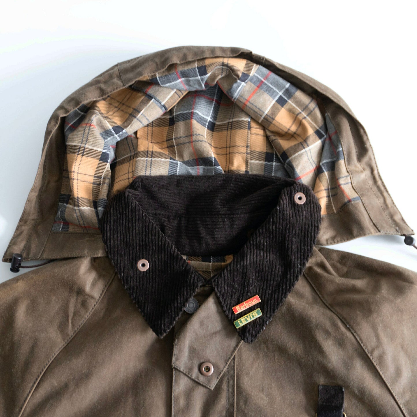 BARBOUR x Levi's Spey Wax Oiled Jacket Size M