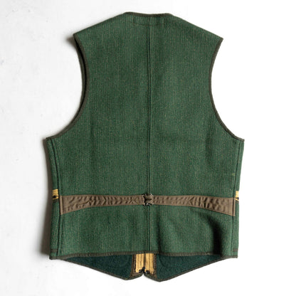 FREEWHEELERS Fraser Wool Cotton Blend Beach Vest Size S