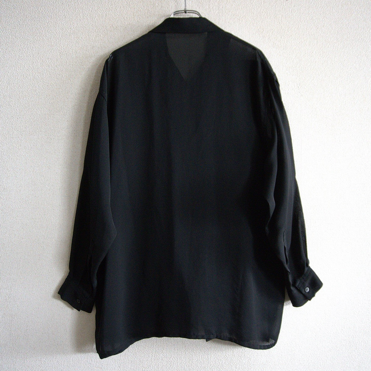 Y's for men work shop Triacetate Oversized Shirt Size XL