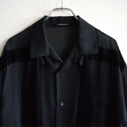 Y's for men work shop Triacetate Oversized Shirt Size XL