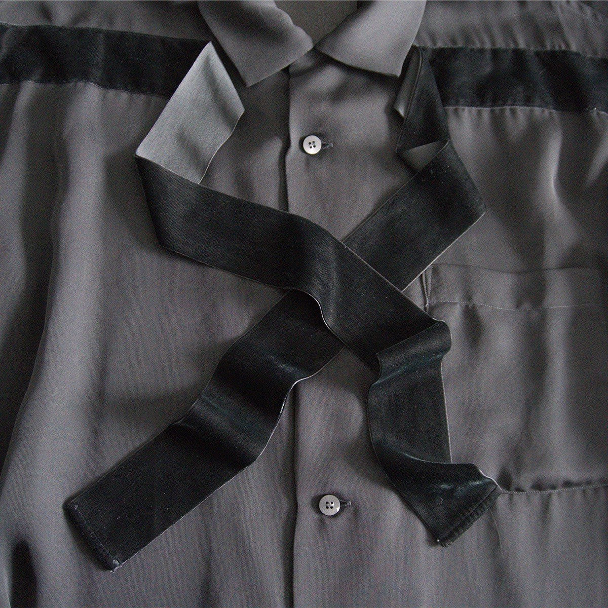 Y's for men work shop Triacetate Oversized Shirt Size XL