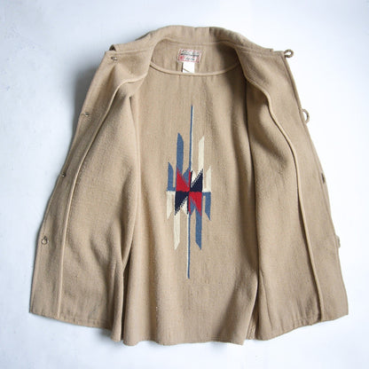 STYLE EYES Chimayo Concho Jacket Beige Size 40
