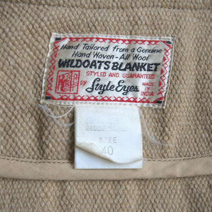 STYLE EYES Chimayo Concho Jacket Beige Size 40