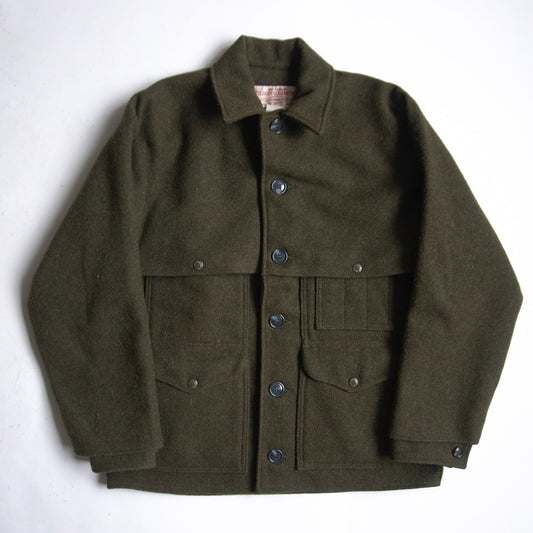 FILSON Double Mackinaw Cruiser Wool Jacket Green Size M