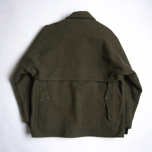 FILSON Double Mackinaw Cruiser Wool Jacket Green Size M