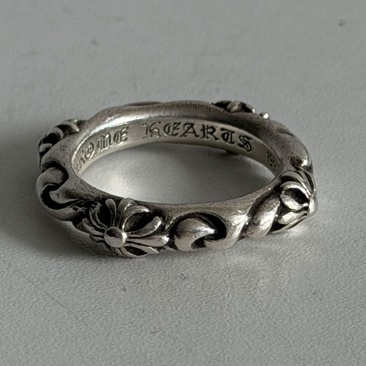 CHROME HEARTS SBT Band Ring Size ONE SIZE
