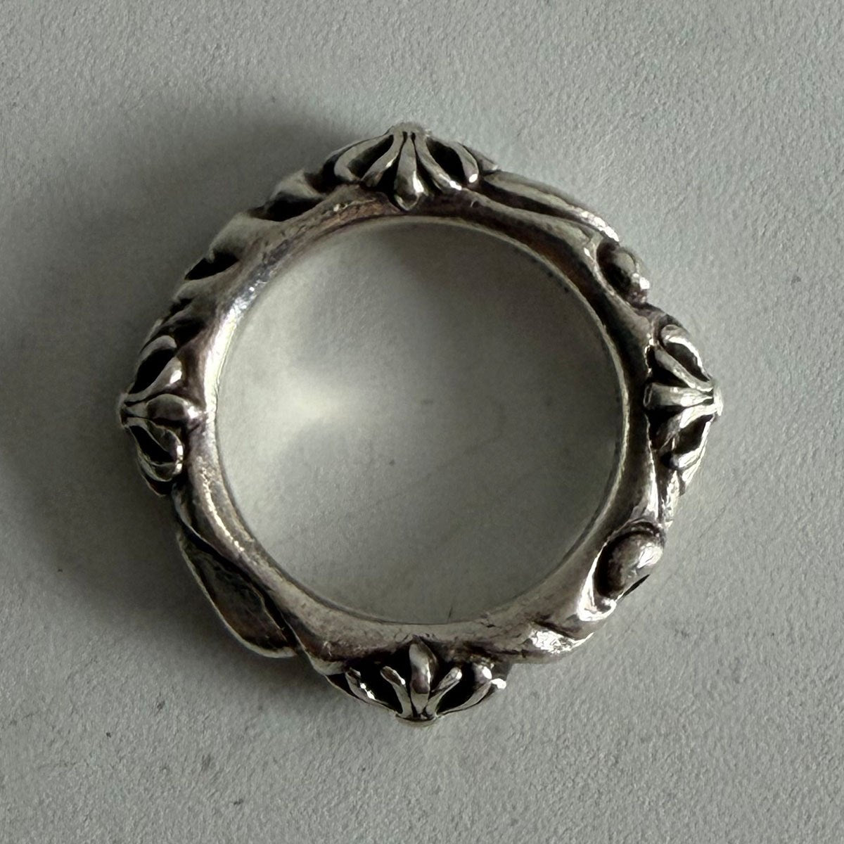 CHROME HEARTS SBT Band Ring Size ONE SIZE