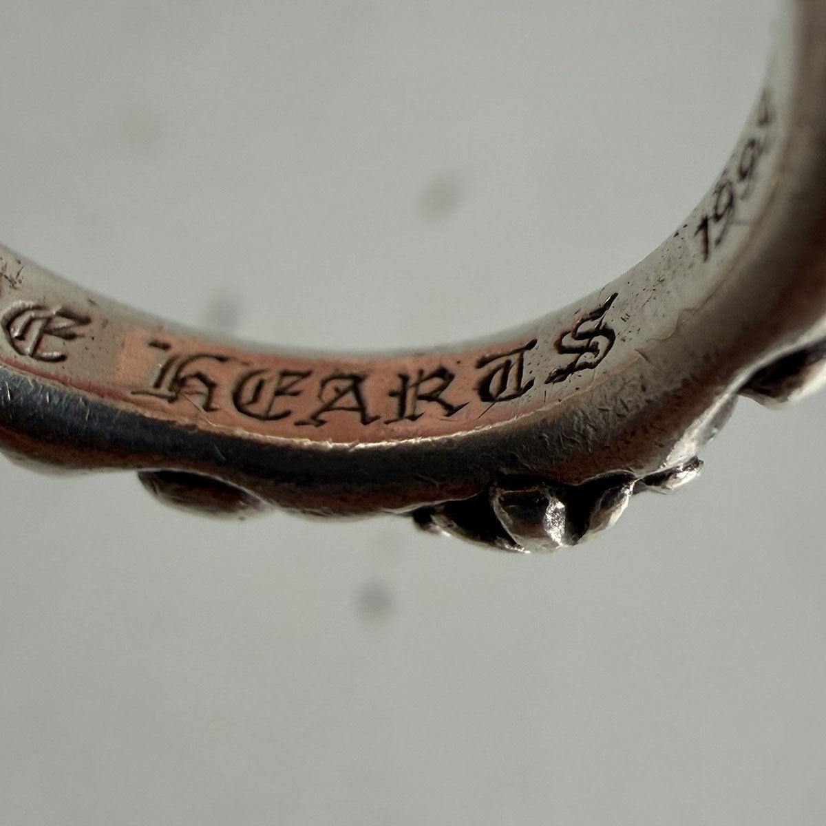 CHROME HEARTS SBT Band Ring Size ONE SIZE