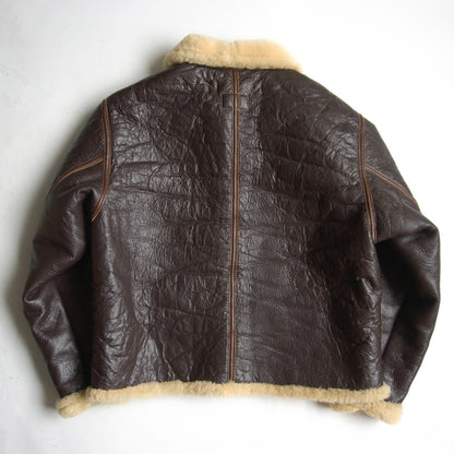 THE FEW Rough Wear Type D-1 Shearling Flight Jacket Size M