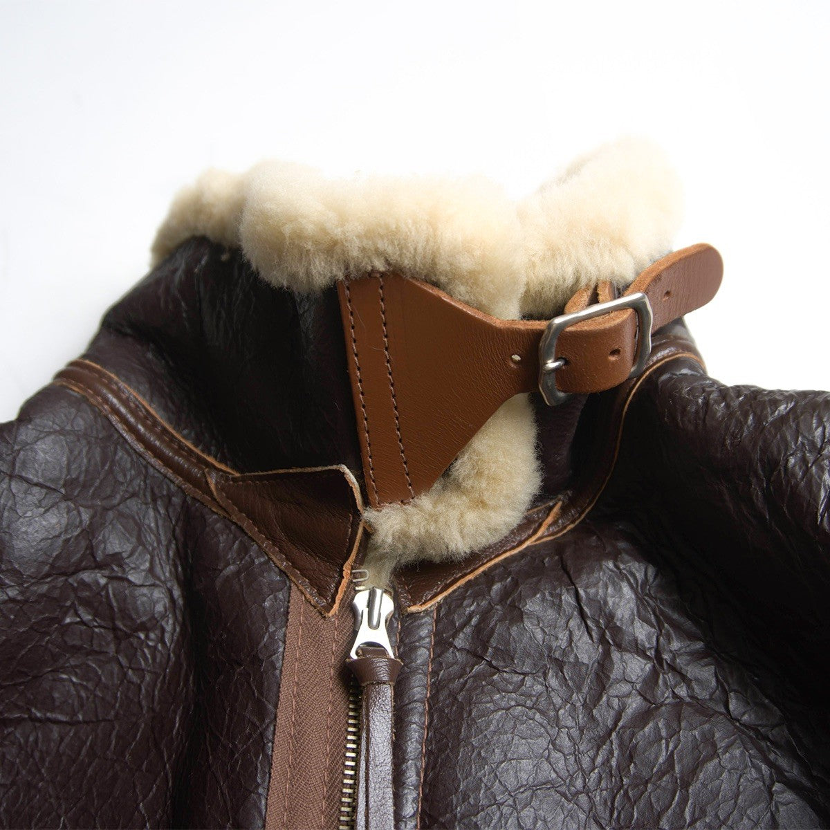 THE FEW Rough Wear Type D-1 Shearling Flight Jacket Size M
