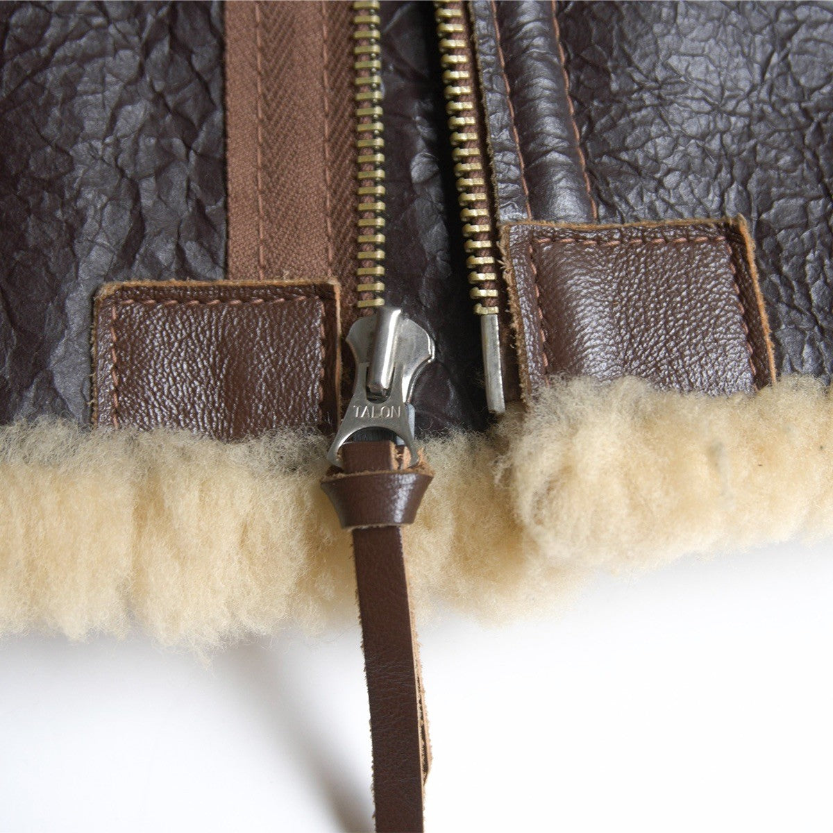THE FEW Rough Wear Type D-1 Shearling Flight Jacket Size M