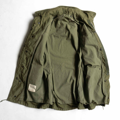 US ARMY 60s M-65 2nd Field Jacket Aluminum Size SMALL-LONG