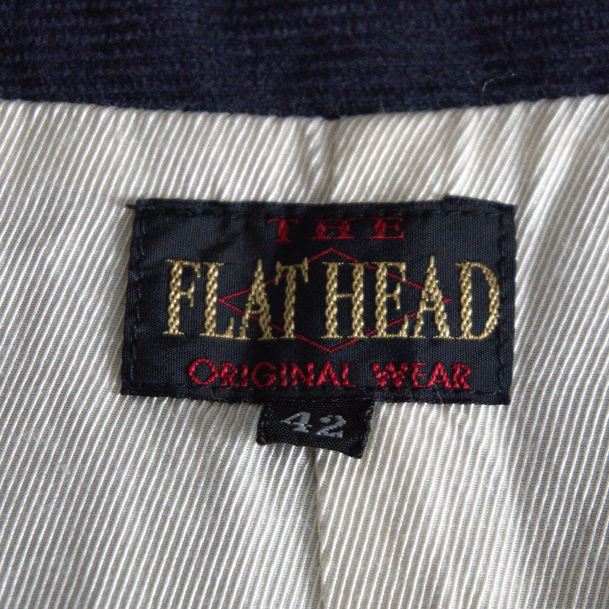 THE FLAT HEAD Native Pattern Vest Size 42