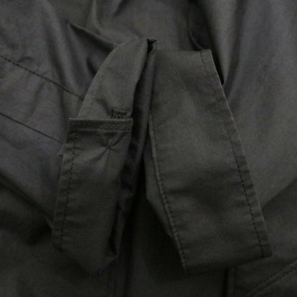 kontor Balmacaan Shirt Coat Black Size 2