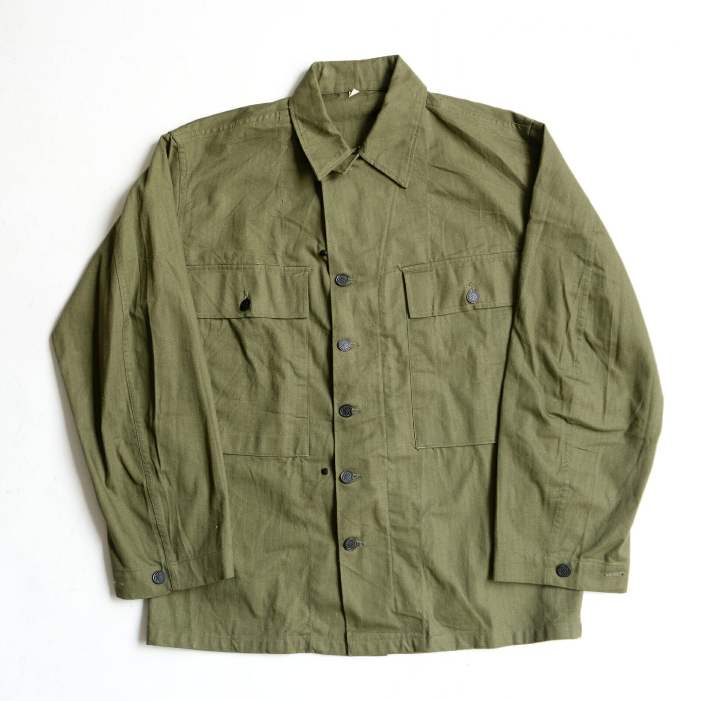 US ARMY 40s M-43 HBT Jacket Deadstock 13 Star Size 38R