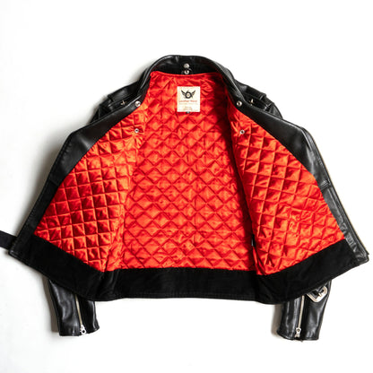 666 Triple Six Steerhide One Star Rider Jacket Size 40