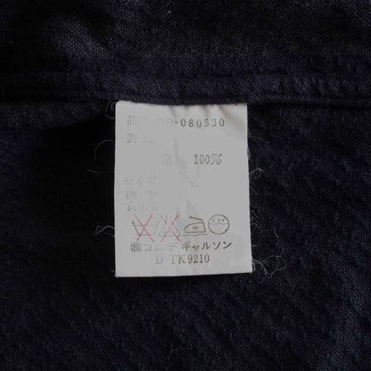 COMME des GARCONS HOMME 80s Archive Check Shirt Size XL
