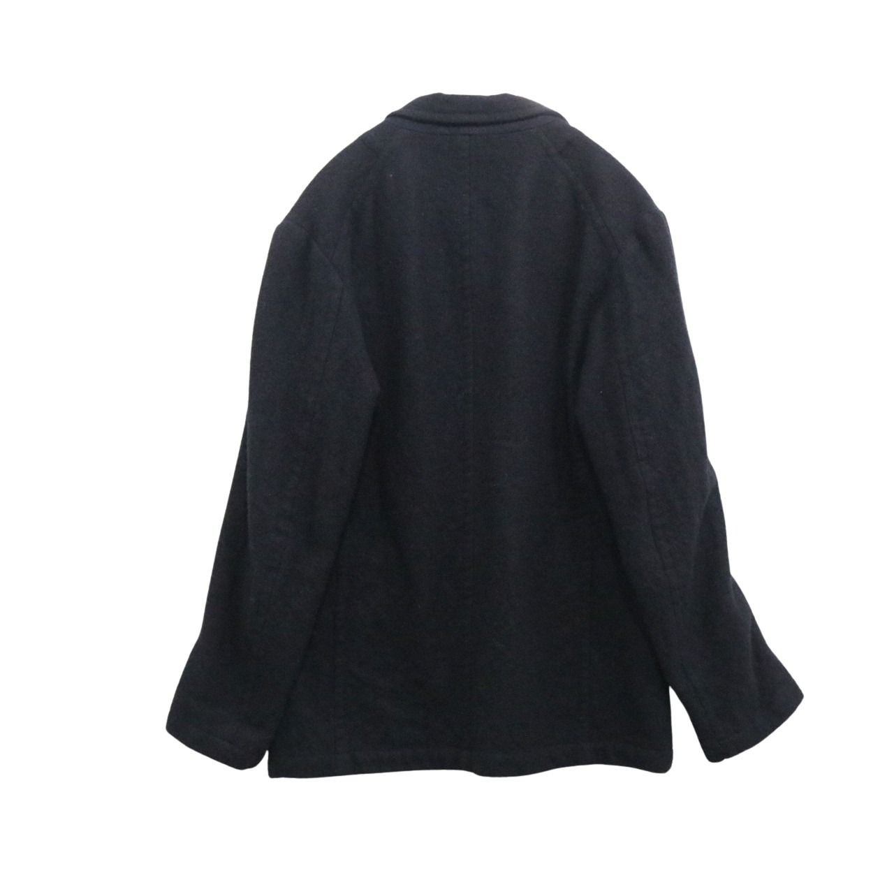 SCYE Milled Wool 3B Jacket Black Size 38