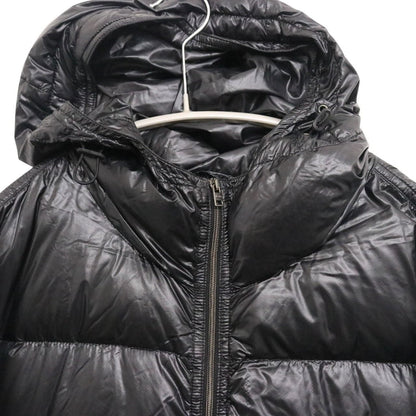 HERNO 5 Denier Nylon Lightweight Down Jacket Black Size 46
