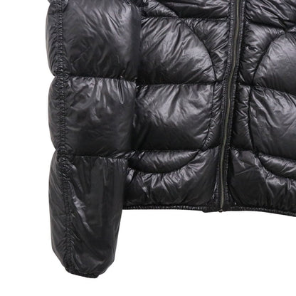 HERNO 5 Denier Nylon Lightweight Down Jacket Black Size 46