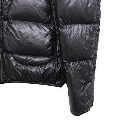 HERNO 5 Denier Nylon Lightweight Down Jacket Black Size 46